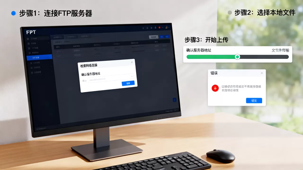 FTP上传网站步骤有哪些?,ftp上传失败怎么办? FTP上传网站步骤有哪些?,ftp上传失败怎么办?