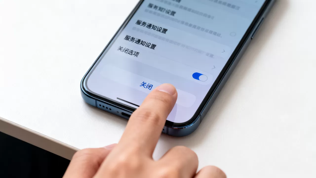为什么我的服务通知总是无法关闭，怎么办？