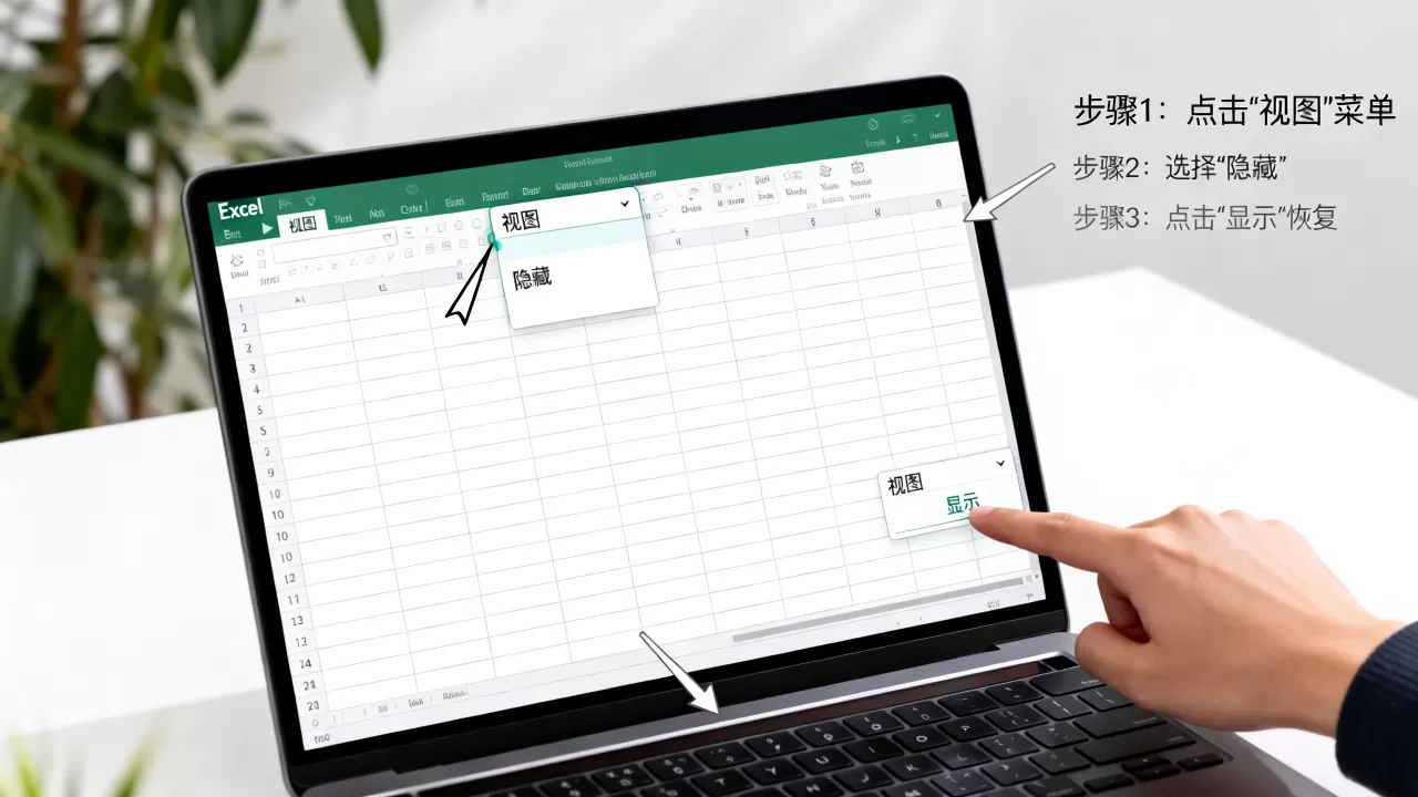 excel表头怎么隐藏,隐藏后怎么显示? excel表头怎么隐藏,隐藏后怎么显示?