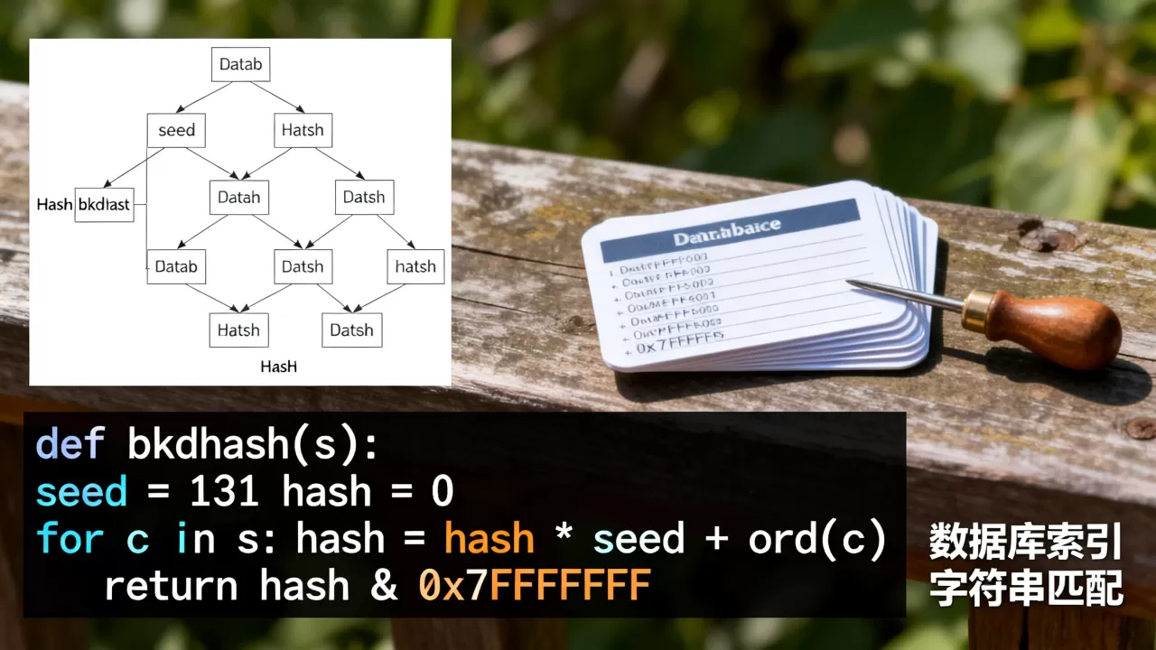 如何在Python中实现bkdrhash?, 有哪些应用场景? 如何在Python中实现bkdrhash?, 有哪些应用场景?