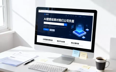 AI搜索结果对我们公司负面怎么处理，如何消除负面搜索结果