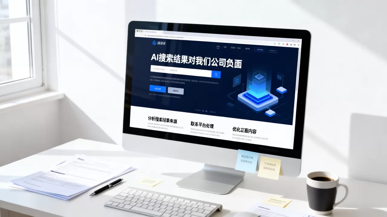 AI搜索结果对我们公司负面怎么处理,如何消除负面搜索结果 AI搜索结果对我们公司负面怎么处理,如何消除负面搜索结果