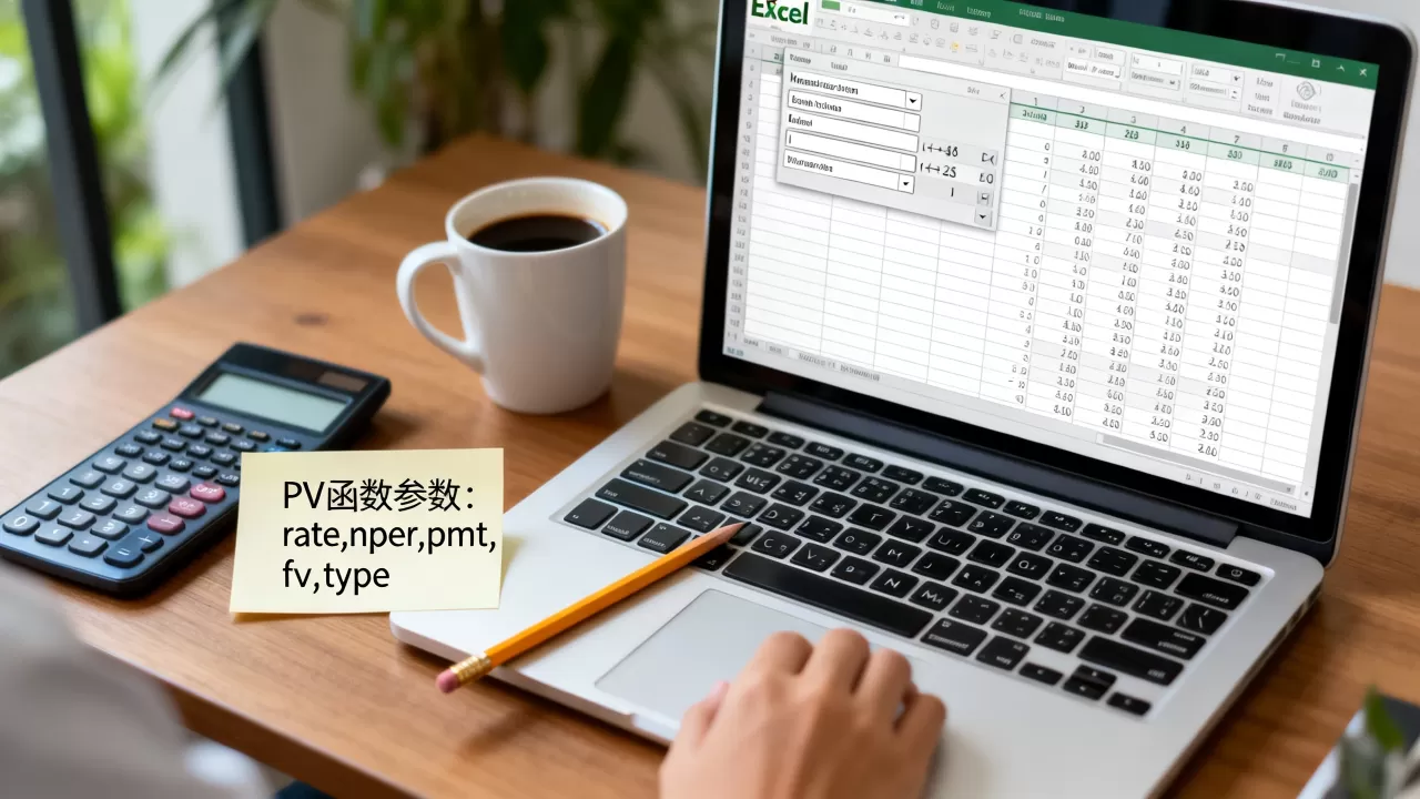 Excel中PV函数怎么用,怎么计算现值 Excel中PV函数怎么用,怎么计算现值