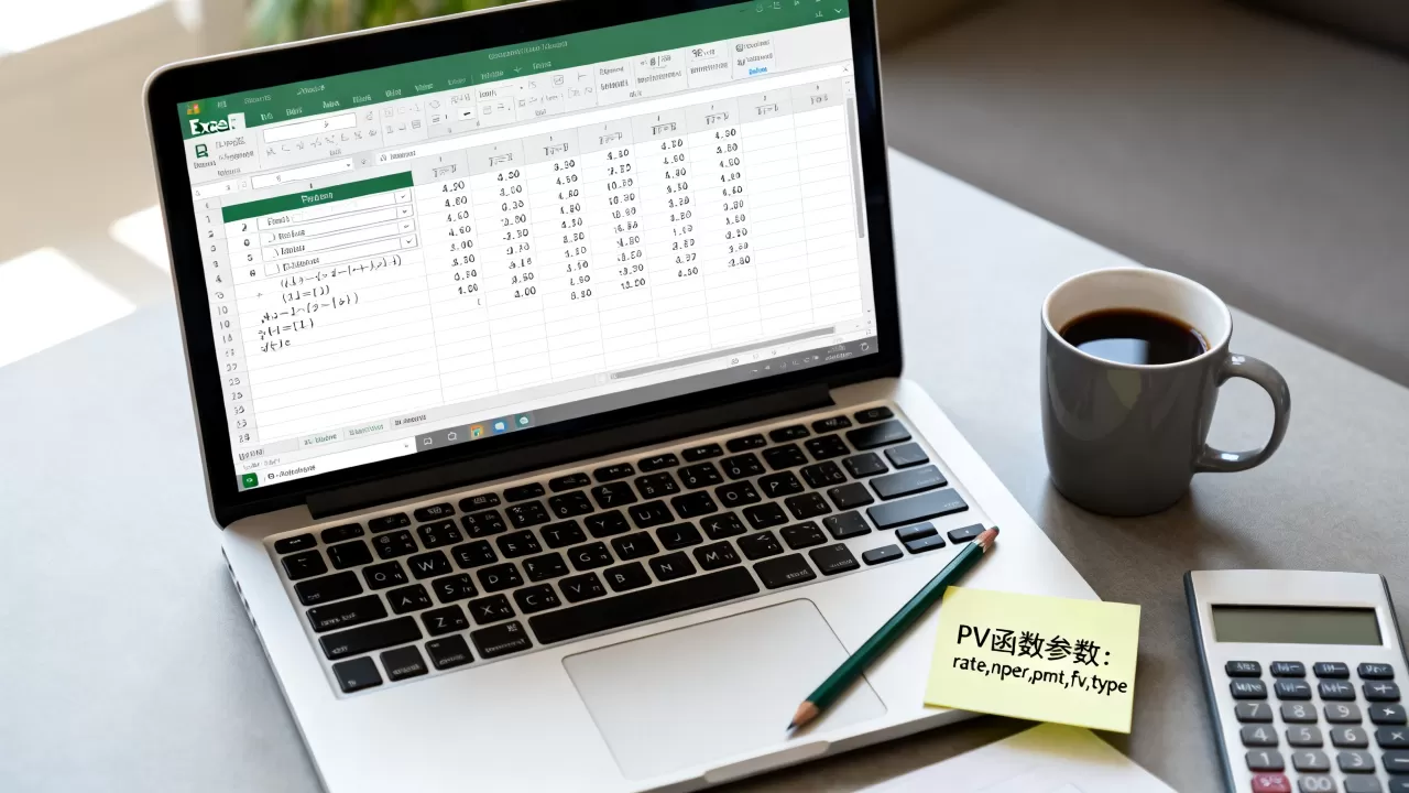 Excel中PV函数怎么用,怎么计算现值 Excel中PV函数怎么用,怎么计算现值