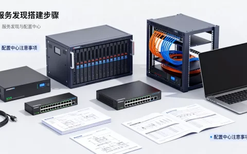 服务发现和配置中心怎么搭建？有什么注意事项？