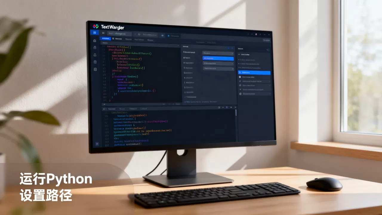 TextWrangler怎么运行Python，如何设置？