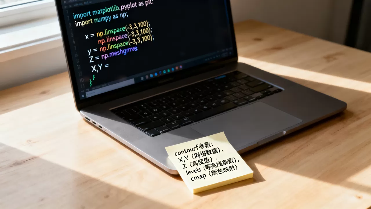 python contourf怎么用?, 有哪些参数? python contourf怎么用?, 有哪些参数?
