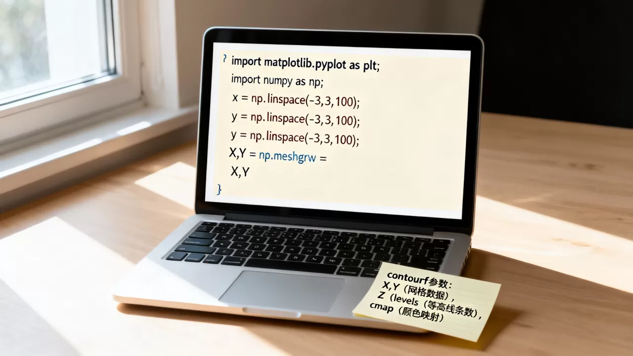python contourf怎么用?, 有哪些参数? python contourf怎么用?, 有哪些参数?