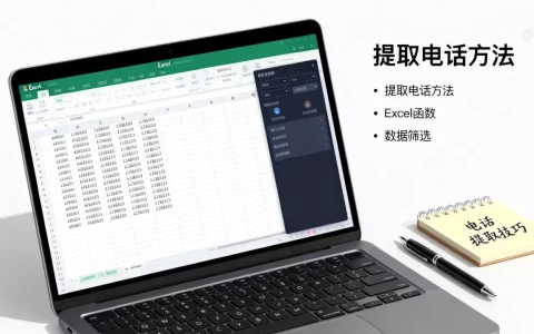 如何从Excel中提取电话？，提取电话的方法有哪些