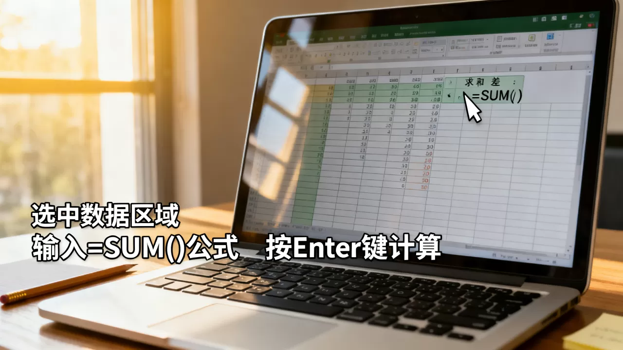 Excel求和差最简单的方法是什么,怎么做 Excel求和差最简单的方法是什么,怎么做