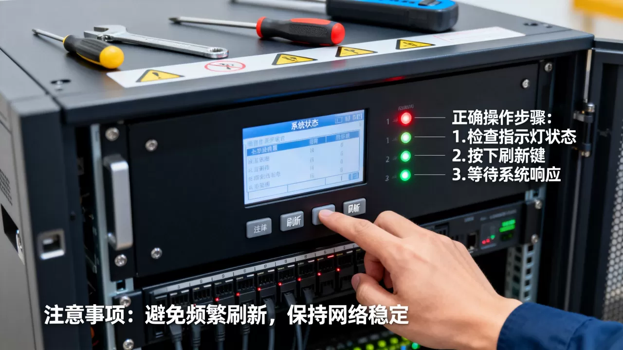 服务器刷新如何正确操作，有哪些常见注意事项？