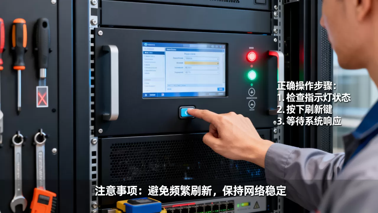 服务器刷新如何正确操作，有哪些常见注意事项？