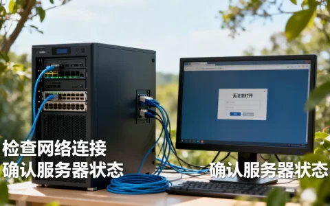 服务器内网站无法打开怎么解决，是什么原因