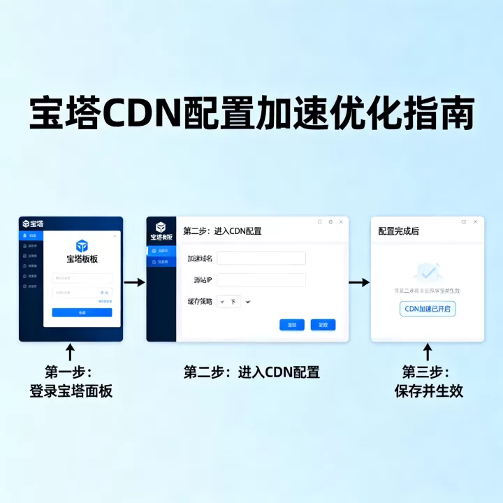 宝塔用CDN怎么配置才能有效加速网站？，怎么配置CDN加速优化