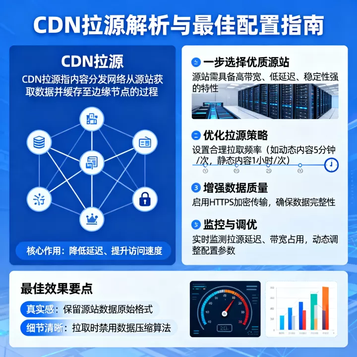 CDN拉源是什么意思?如何配置拉源以达到最佳效果 CDN拉源是什么意思?如何配置拉源以达到最佳效果