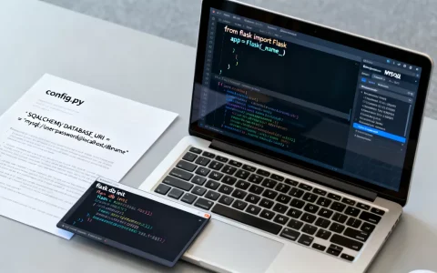 Flask连接MySQL数据库的正确方法是什么呢，怎么配置？