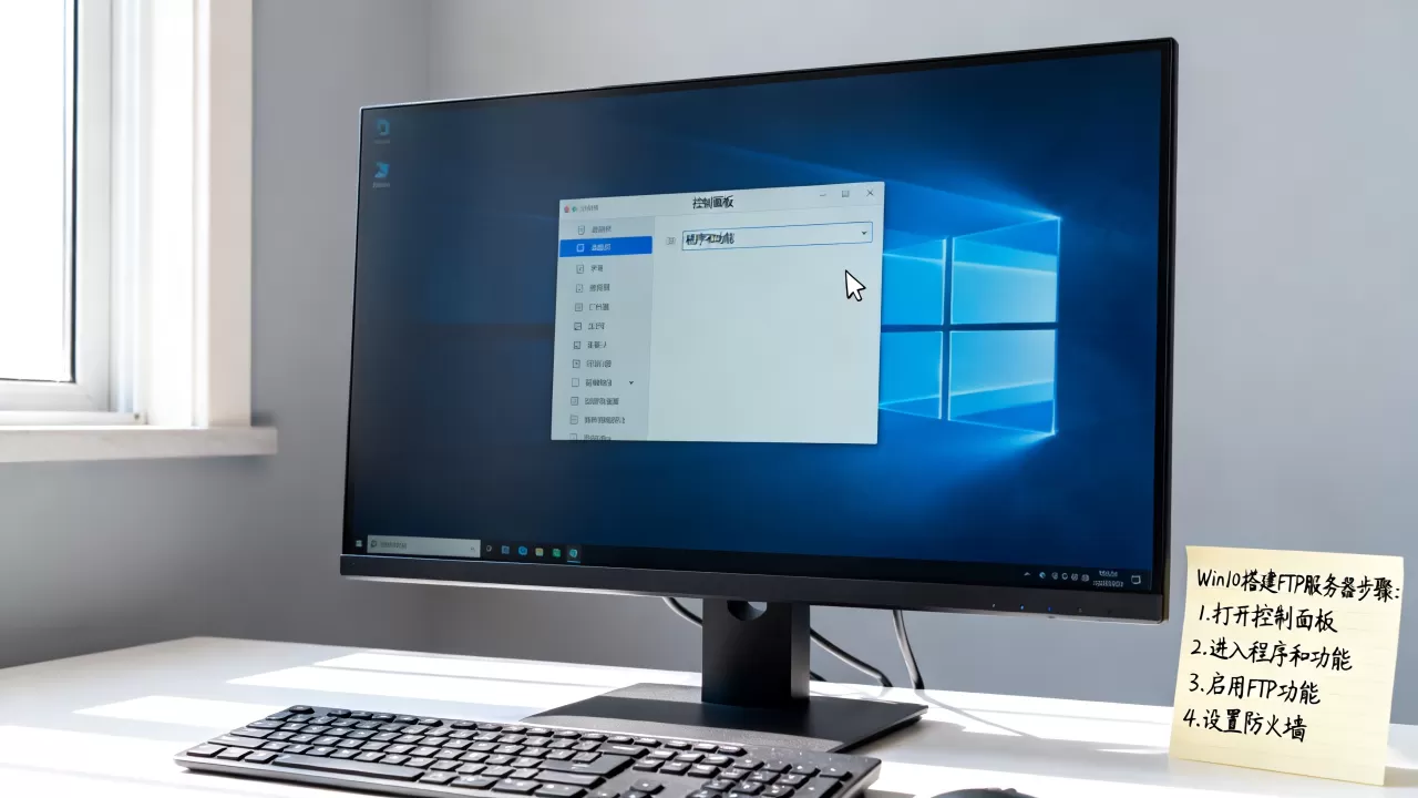 Win10怎么搭建FTP服务器?,使用教程 Win10怎么搭建FTP服务器?,使用教程