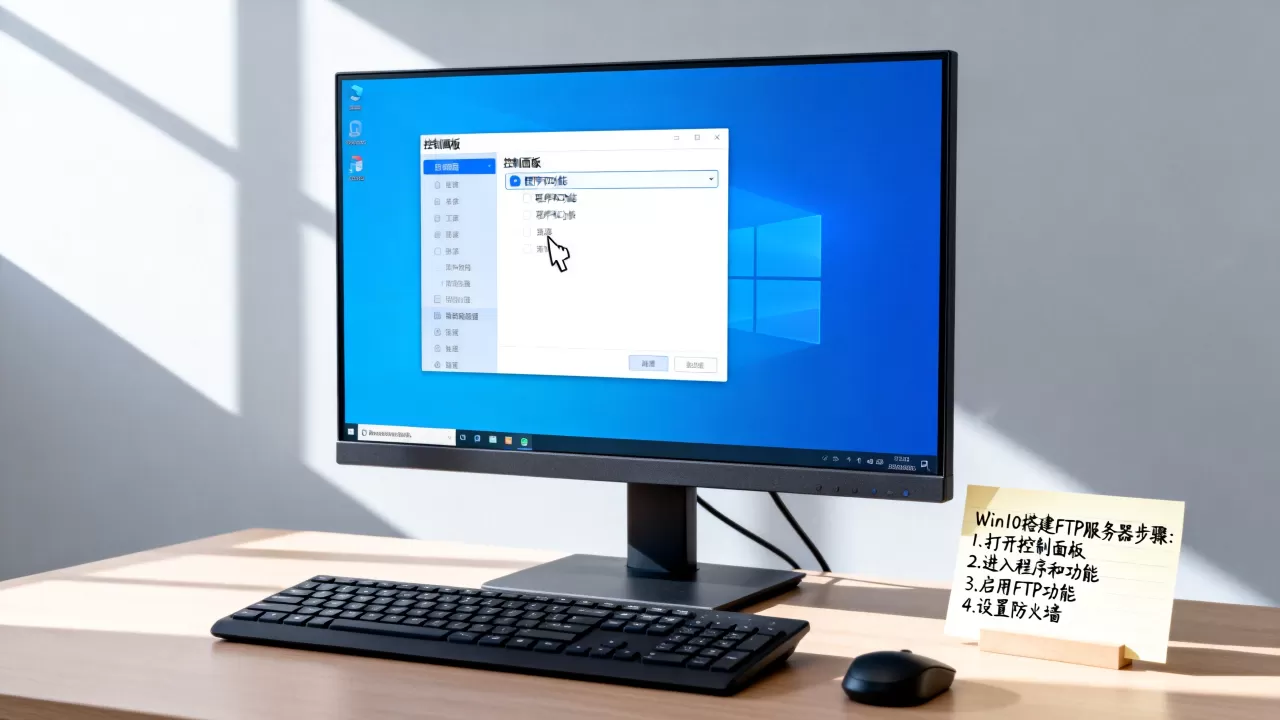 Win10怎么搭建FTP服务器?,使用教程 Win10怎么搭建FTP服务器?,使用教程