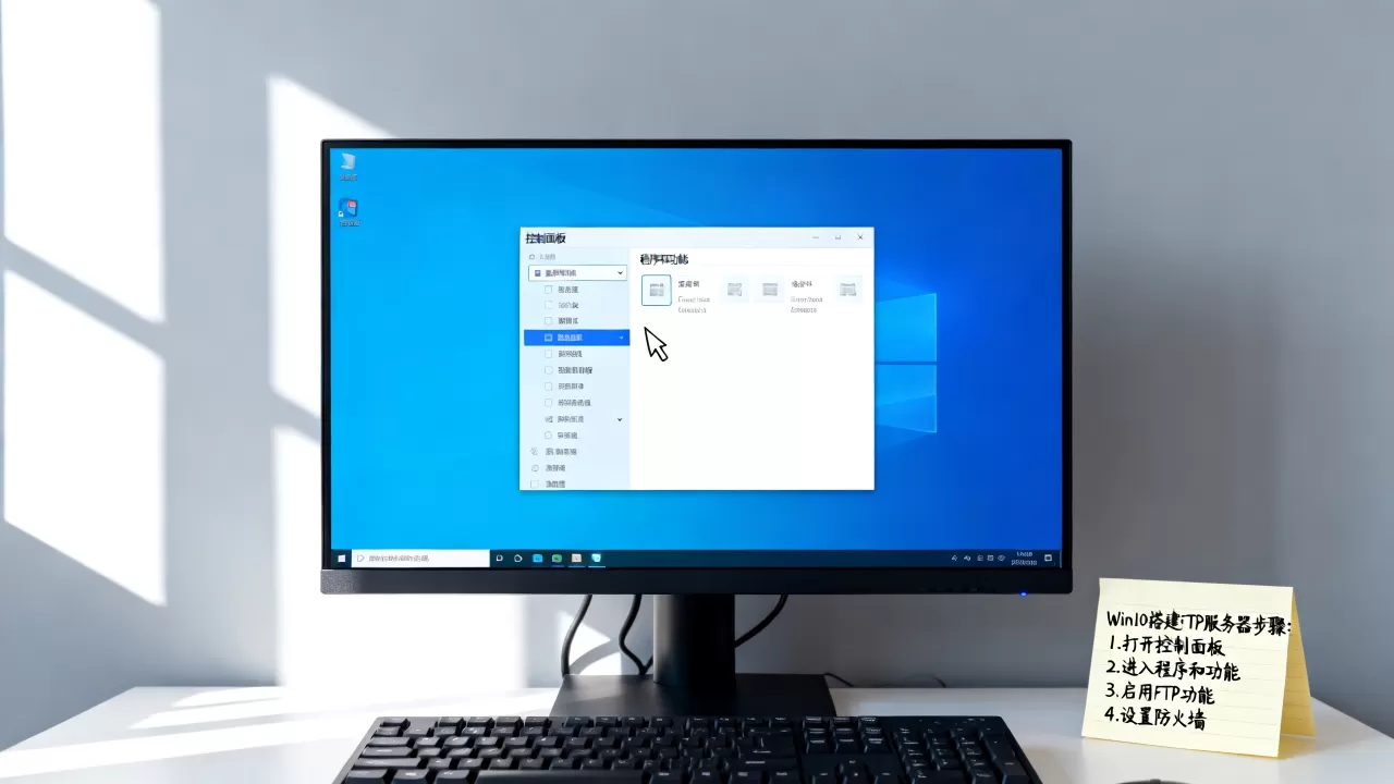 Win10怎么搭建FTP服务器?,使用教程 Win10怎么搭建FTP服务器?,使用教程