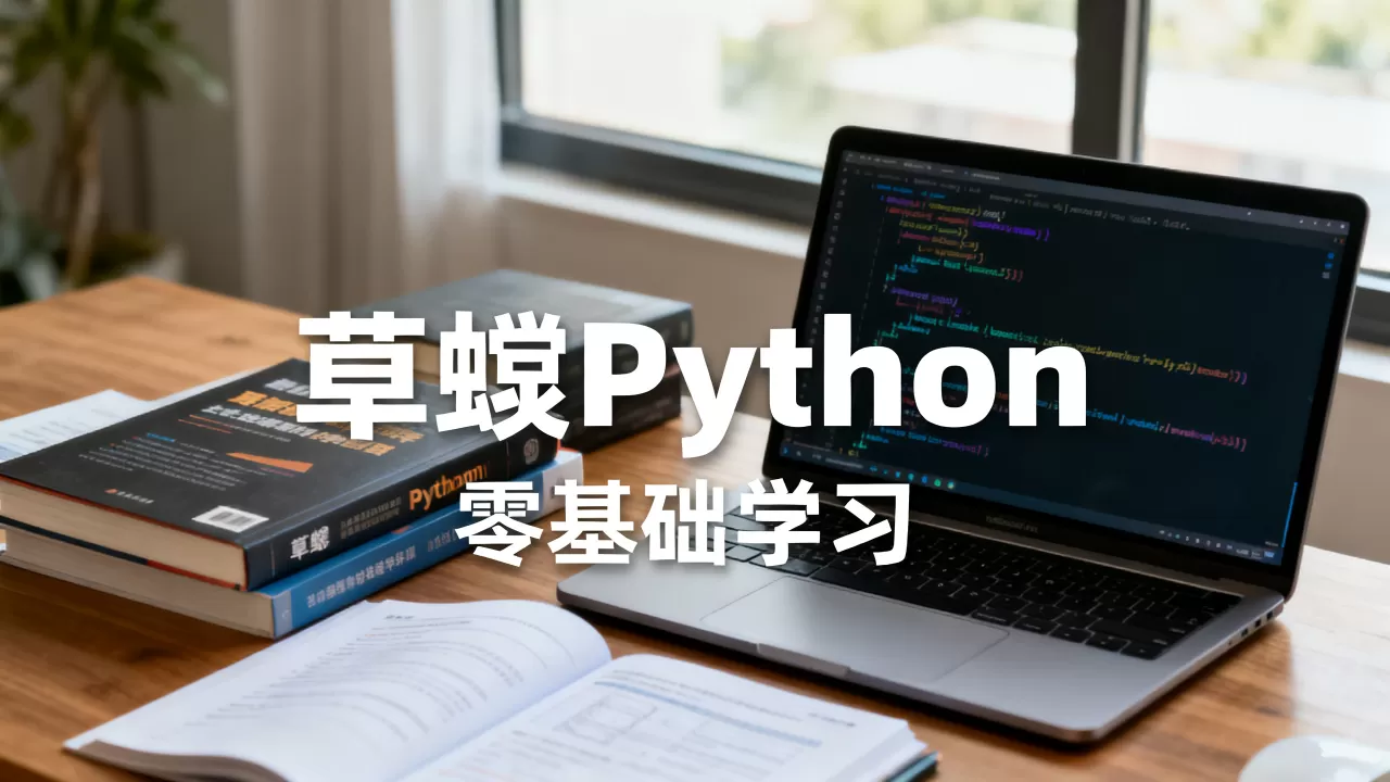 草蜢python这个课程学起来到底难不难，零基础能学吗？