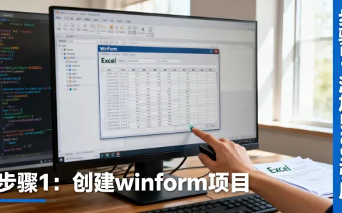 如何在winform窗口里嵌入Excel表格数据？，winform嵌入Excel详细操作步骤有哪些？