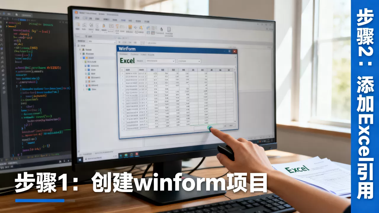 如何在winform窗口里嵌入Excel表格数据？，winform嵌入Excel详细操作步骤有哪些？