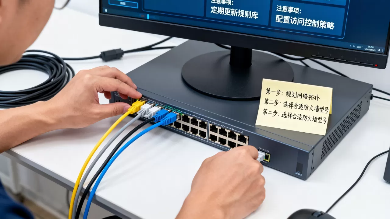 防火墙部署步骤有哪些?,配置注意事项有哪些? 防火墙部署步骤有哪些?,配置注意事项有哪些?