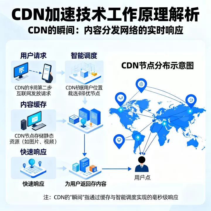 CDN的瞬间到底是什么意思,CDN加速技术的工作原理是什么 CDN的瞬间到底是什么意思,CDN加速技术的工作原理是什么