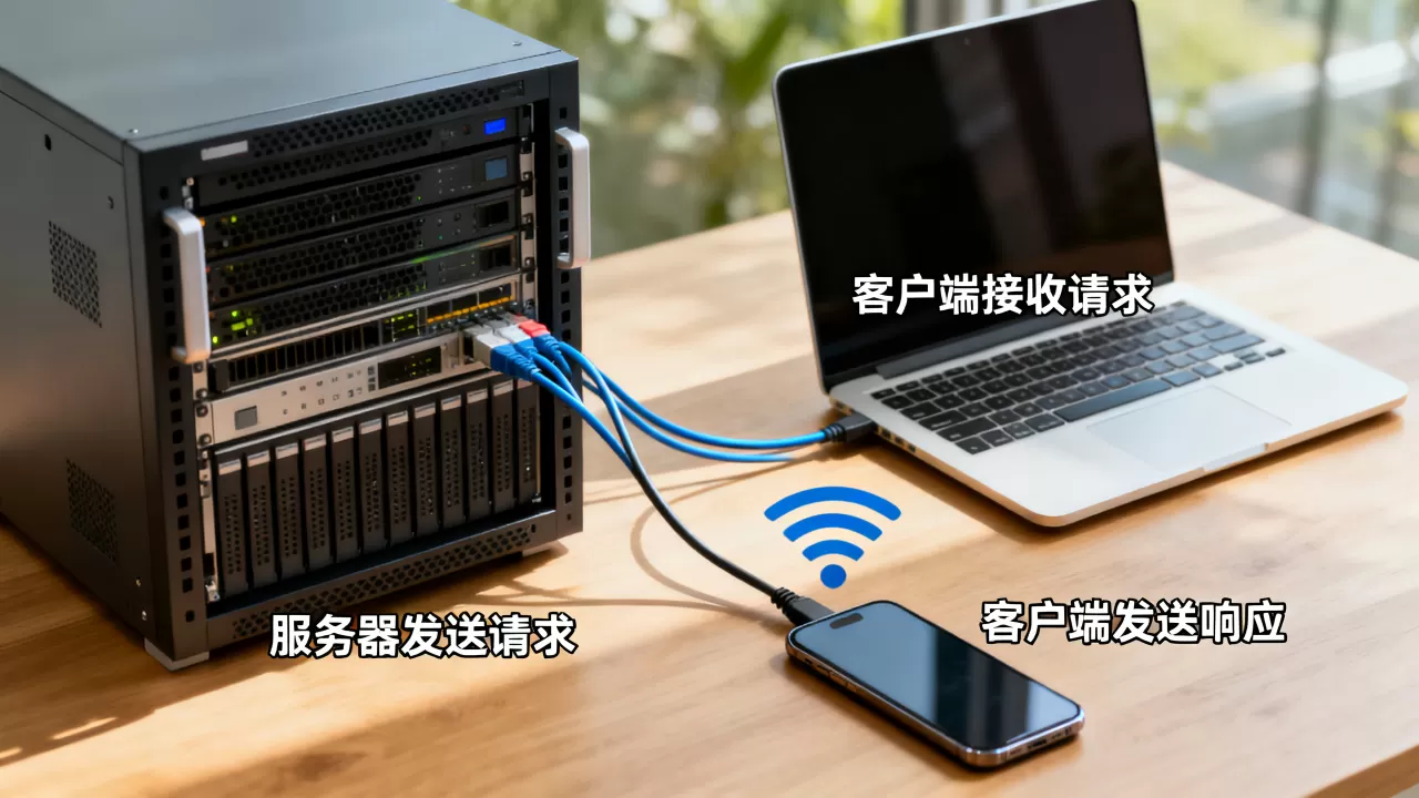 服务器与客户端如何传递信息,是怎么实现的? 服务器与客户端如何传递信息,是怎么实现的?