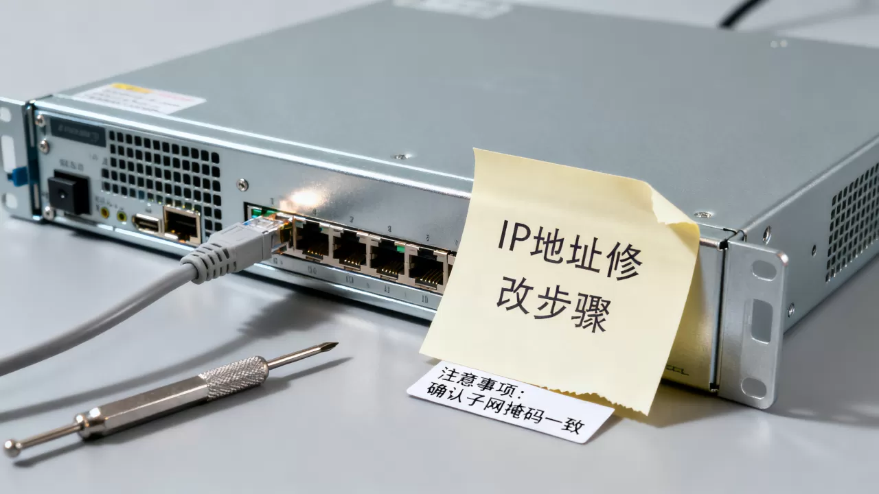 服务器到底怎么修改IP物理地址,需要注意什么? 服务器到底怎么修改IP物理地址,需要注意什么?