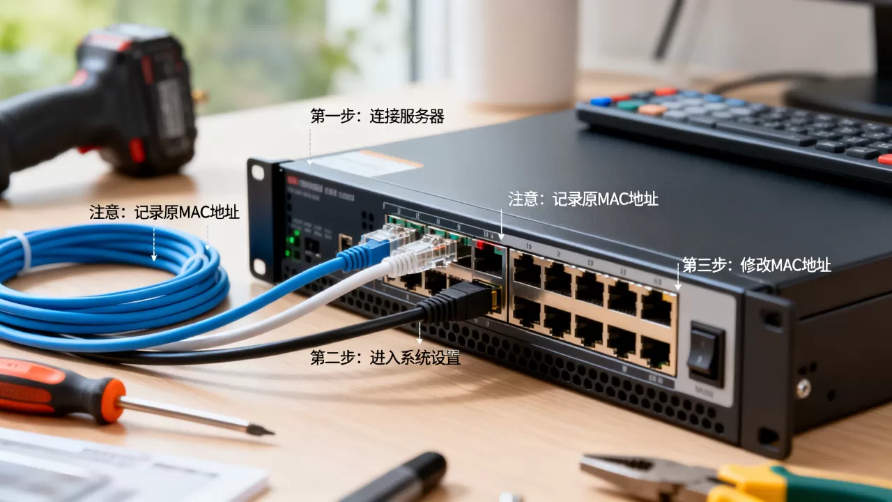 服务器修改mac地址怎么操作,注意事项有哪些? 服务器修改mac地址怎么操作,注意事项有哪些?