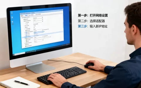 怎么修改服务器的IP地址，具体操作步骤有哪些？
