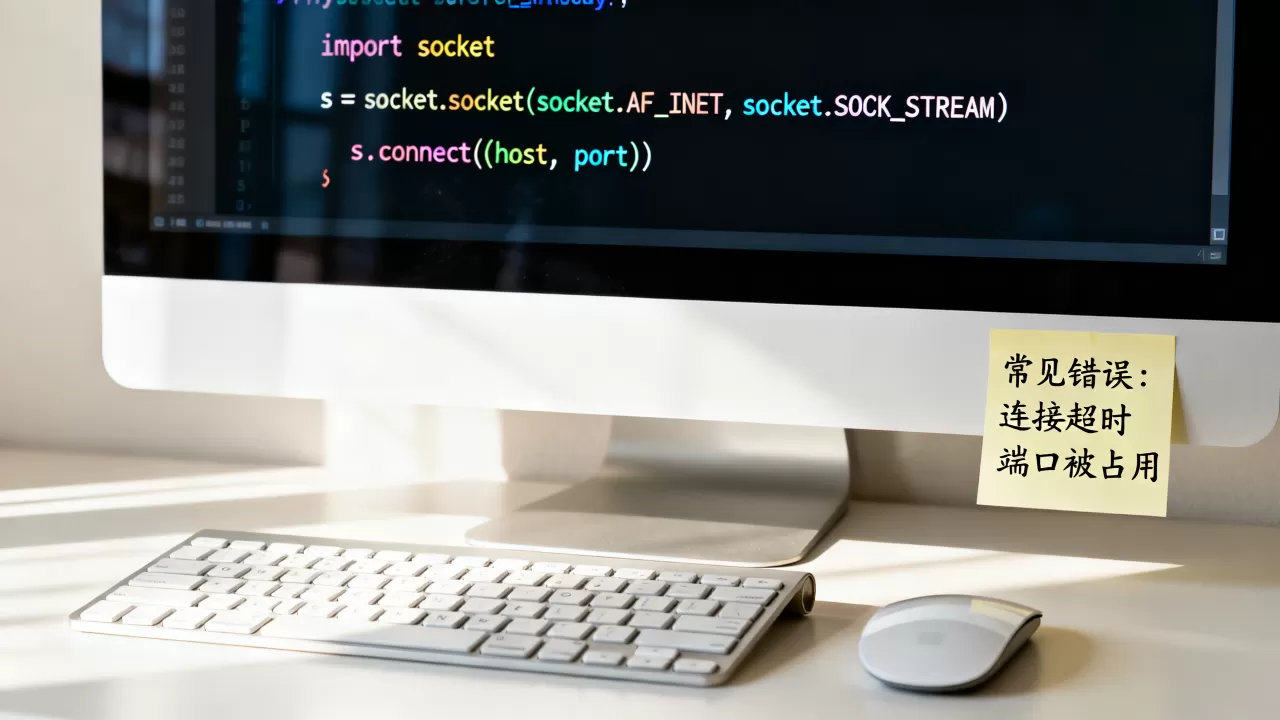 python tcpsock怎么用?,常见错误有哪些? python tcpsock怎么用?,常见错误有哪些?