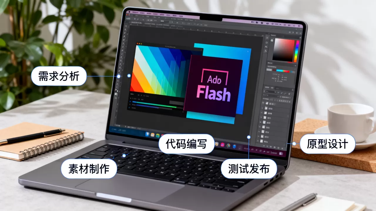 flash网站制作需要哪些步骤？，怎么制作