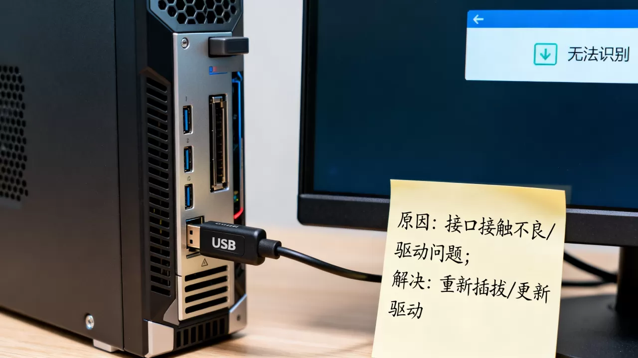 服务器U盘无法识别是什么原因？，怎么解决？