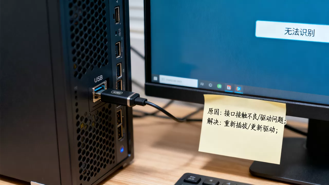服务器U盘无法识别是什么原因？，怎么解决？