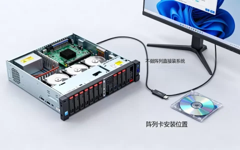 服务器不做阵列能直接装系统吗，服务器装系统一定要做阵列吗？