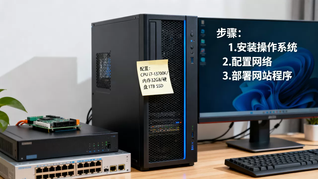 服务器主机怎么搭建网站，需要什么配置和步骤？