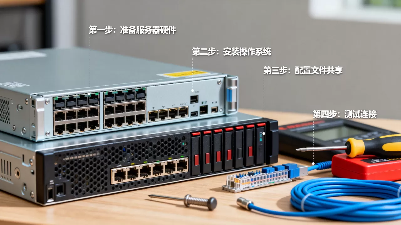 服务器架设文件服务器如何操作，具体步骤有哪些？