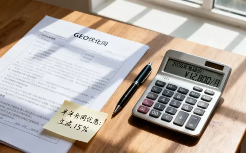 GEO优化签半年合同有优惠吗，2026年价格多少