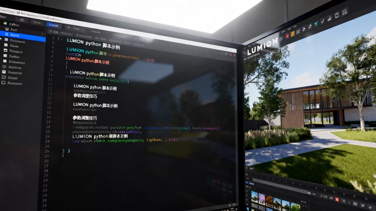 LUMION python怎么用,有哪些技巧 LUMION python怎么用,有哪些技巧