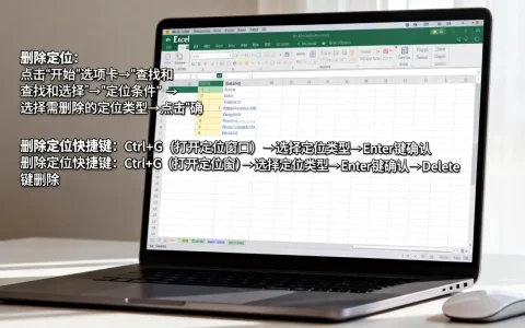 Excel中如何删除定位？,删除定位的快捷键是什么