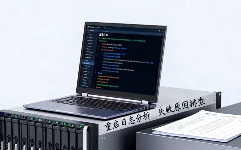 服务器重启日志怎么看？，重启失败原因是什么？