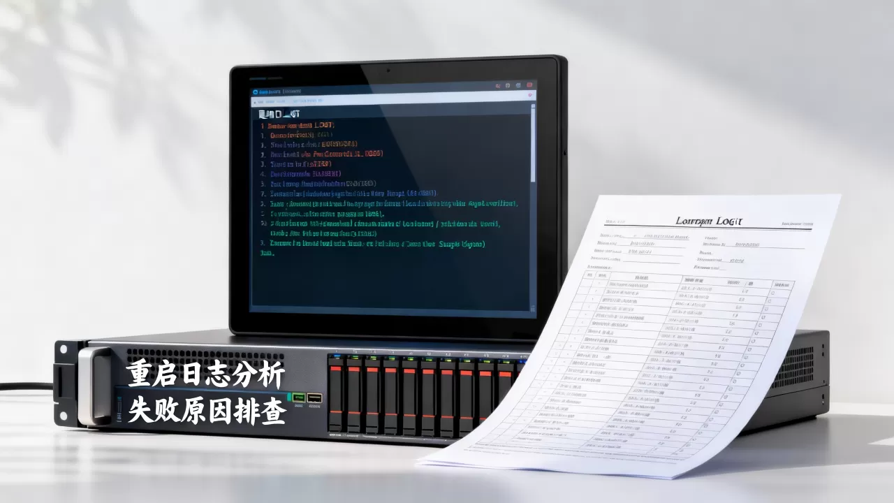 服务器重启日志怎么看？，重启失败原因是什么？