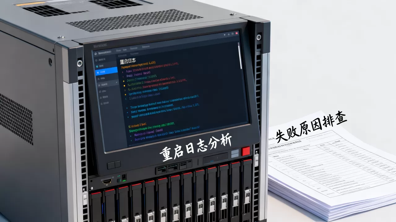 服务器重启日志怎么看？，重启失败原因是什么？