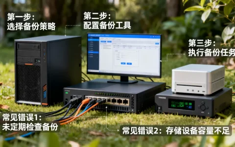 服务器数据备份的步骤有哪些？，常见错误有哪些？
