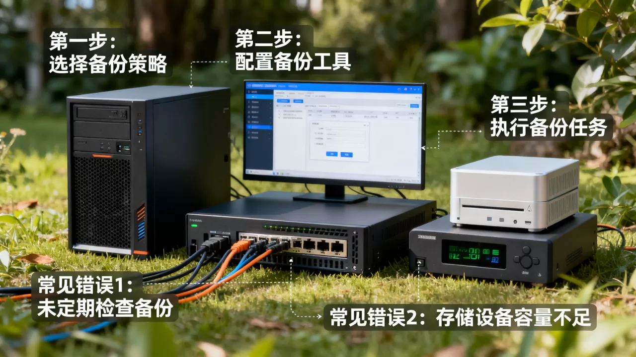 服务器数据备份的步骤有哪些?,常见错误有哪些? 服务器数据备份的步骤有哪些?,常见错误有哪些?