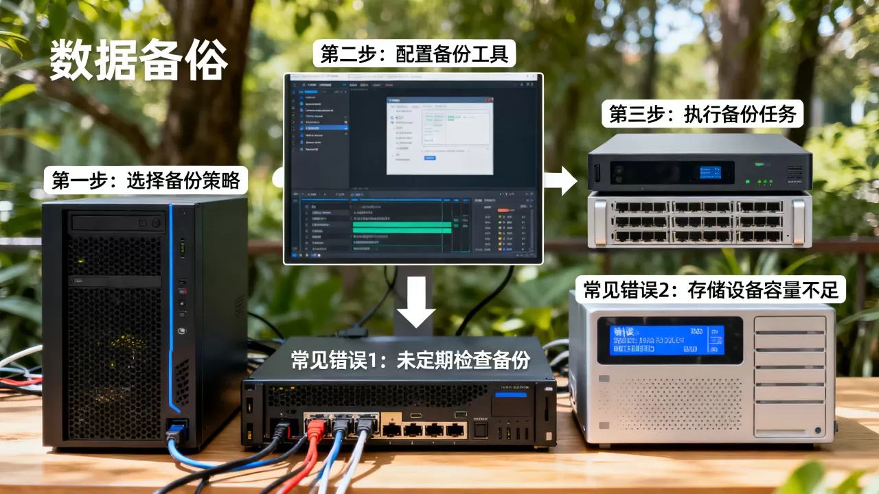 服务器数据备份的步骤有哪些?,常见错误有哪些? 服务器数据备份的步骤有哪些?,常见错误有哪些?