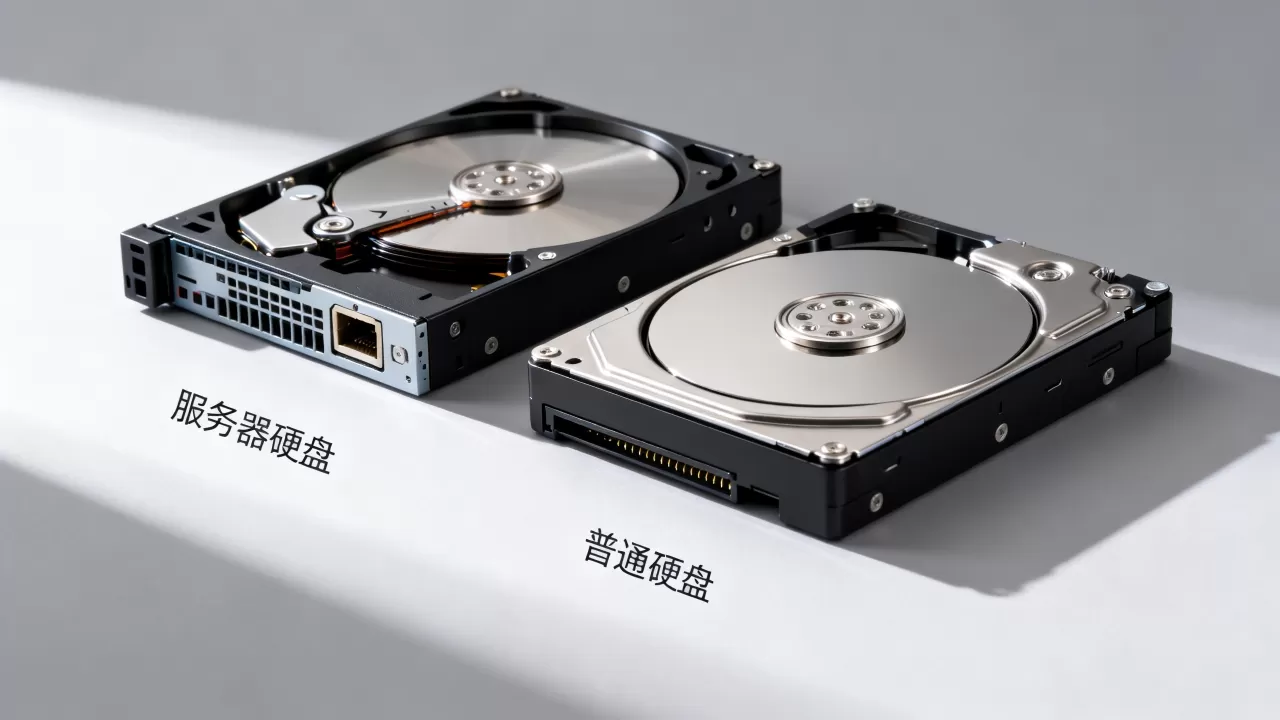 服务器硬盘和普通硬盘有什么区别，怎么选？