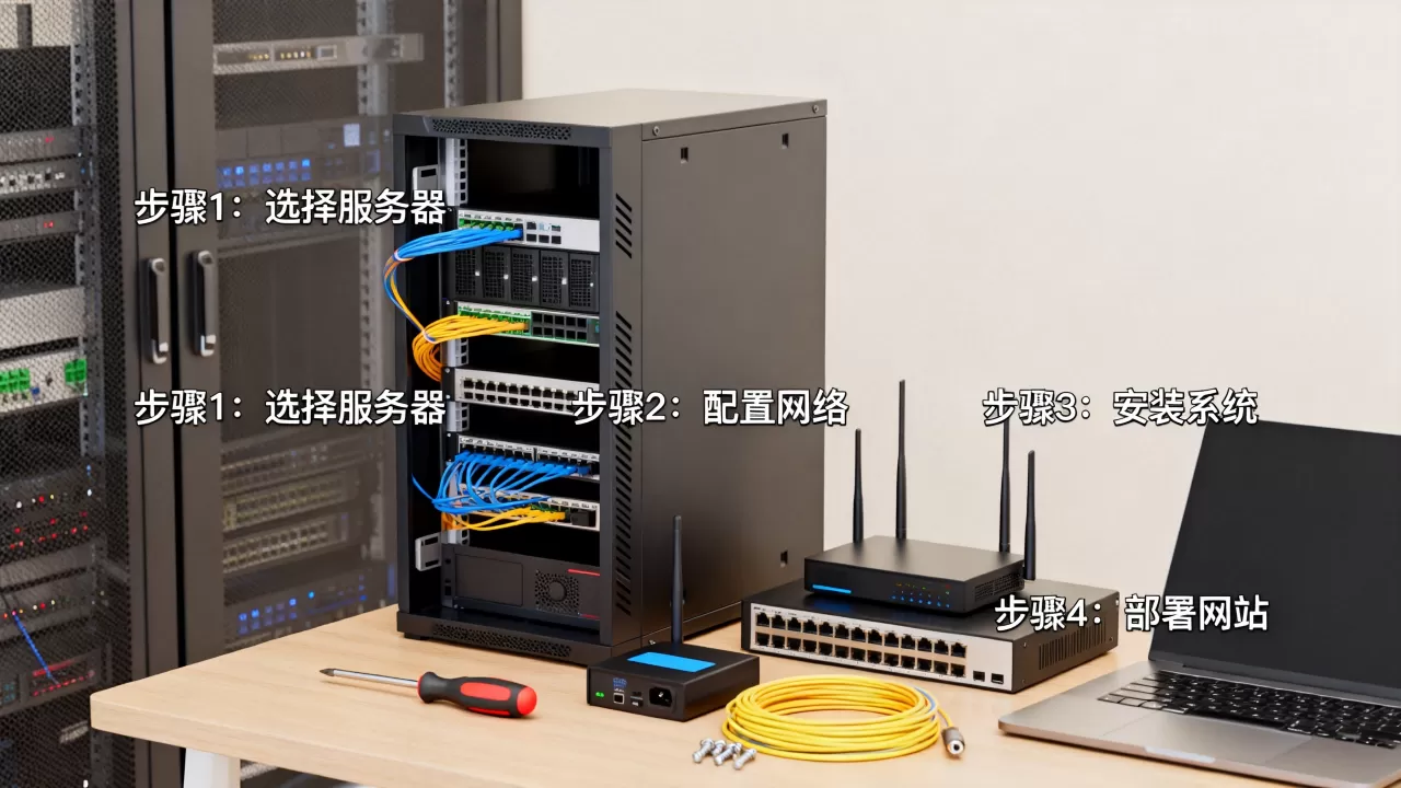 服务器怎么架设网站，有哪些关键步骤和注意事项？